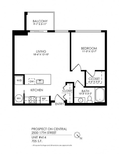 a floor plan of a house with an open floor plan